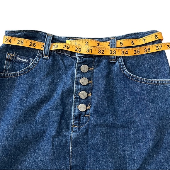 Vintage Wrangler MIDI Skirt - Picture 3 of 5